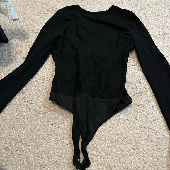 ASTR black bodysuit with cutouts size medium - Picture 8 of 13